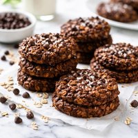 Gluten Free No Bake Chocolate Oatmeal Cookies