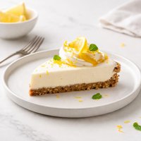 Gluten Free No Bake Lemon Yogurt Pie