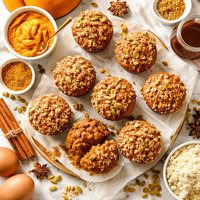 Gluten Free Pumpkin Pie Muffins