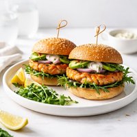 Gluten Free Salmon Burgers