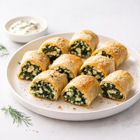 Gluten Free Spinach Pie Rolls