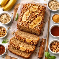 Gluten Free Vegan Banana Bread