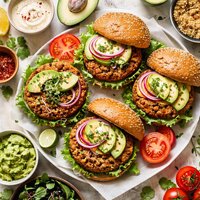 Gluten Free Vegan Quinoa Burgers