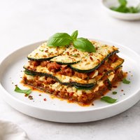 Gluten Free Vegan Zucchini Eggplant Lasagna