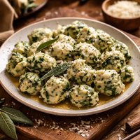 Gnocchi Di Ricotta E Spinaci Ricotta and Spinach Gnocchi