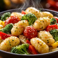 Gnocchi with Vegetables