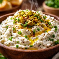 Goat Cheese Chive and Pistachio Spread