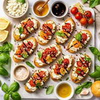 Goat Cheese Crostini Giada