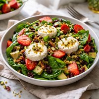 Goat Cheese Spinach Salad