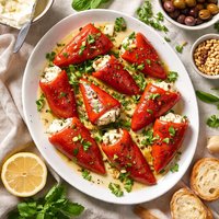 Goat Cheese Stuffed Piquillo Peppers