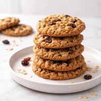 Gobble Them Up Oatmeal Raisin Cookies