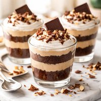 Godiva Chocolate Coffee Almond Mousse Trifle