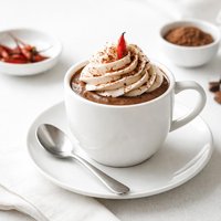 Godiva Devilishly Hot Hot Chocolate with Cayenne Whipped Cream