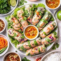 Goi Cuon Vietnamese Cold Spring Rolls