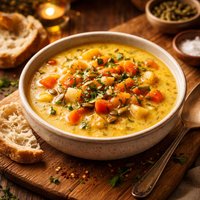 Golden Autumn Soup Low Fat