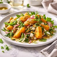 Golden Beet Salad from a Country South of Spain North of Ghana