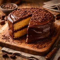 Golden Chocolate Cake