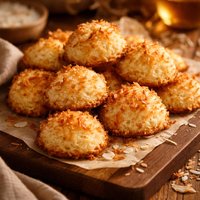 Golden Coconut Macaroons