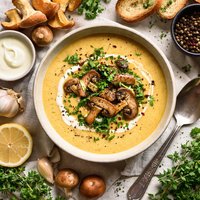 Golden Mushroom Soup