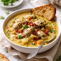 Golden Oyster Stew