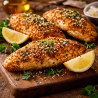 Golden Parmesan Chicken