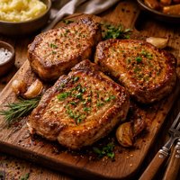 Golden Pork Chops