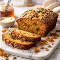 Golden Raisin Pumpkin Bread