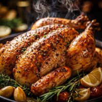 Golden Roast Chicken