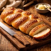 Golden Sesame Braid