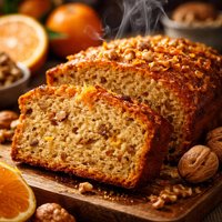 Golden Tangerine Nut Bread