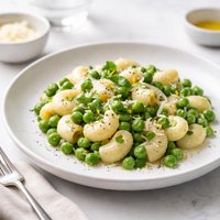 Gomiti Rigati Con Piselli