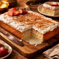Good Eats Tres Leches Cake