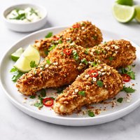 Good Oven Fried Taco Chicken