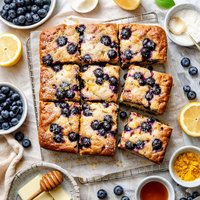 Gooey Blueberry Cake