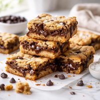 Gooey Chocolate Chip Sandwich Bars