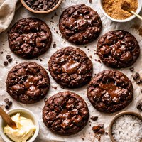 Gooey Chocolate Cookies