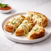 Gooey Mozzarella Garlic Bread