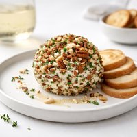 Gorgonzola and White Wine Cheese Ball