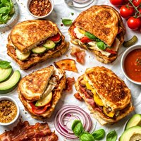 Gourmet Grilled Cheese Sandwiches