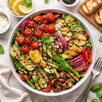 Gourmet Grilled Vegetable Salad