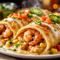 Gourmet Shrimp Enchiladas