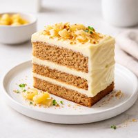 Graham Cracker Cake with Pineapple Icing