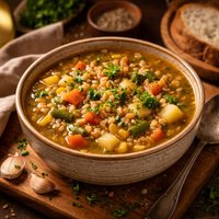 Grainy Vegetable Soup