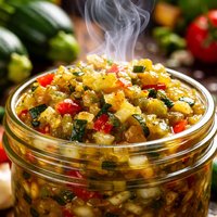Grand Scale Zucchini Relish