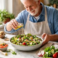 Grandpa Dressing Salad