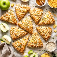 Granny Smith Apple Cheddar Scones