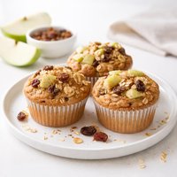 Granny Smith Apple Raisin Chunky Yummy Muffins