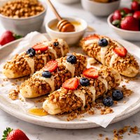 Granola Banana Sticks