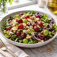 Grape Almond Salad