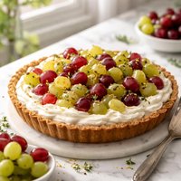 Grape Cream Pie